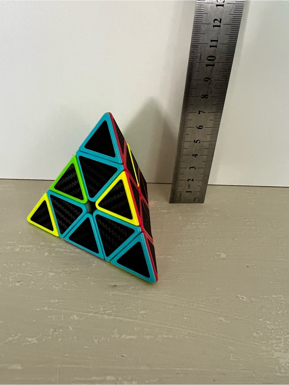 Rubik’s Cube Triangle Pyramid Puzzle & Rainbow Pop It Fidget Toy Bundle - Picture 2 of 3